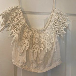 Festival dreamcatcher crop top